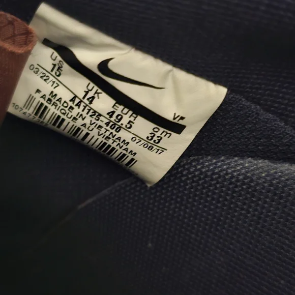 Nike Lunar Force 1 LF1 Duckboot Low Obsidian Saddle Brown Sneakers Men's Size 15 - Picture 7 of 9